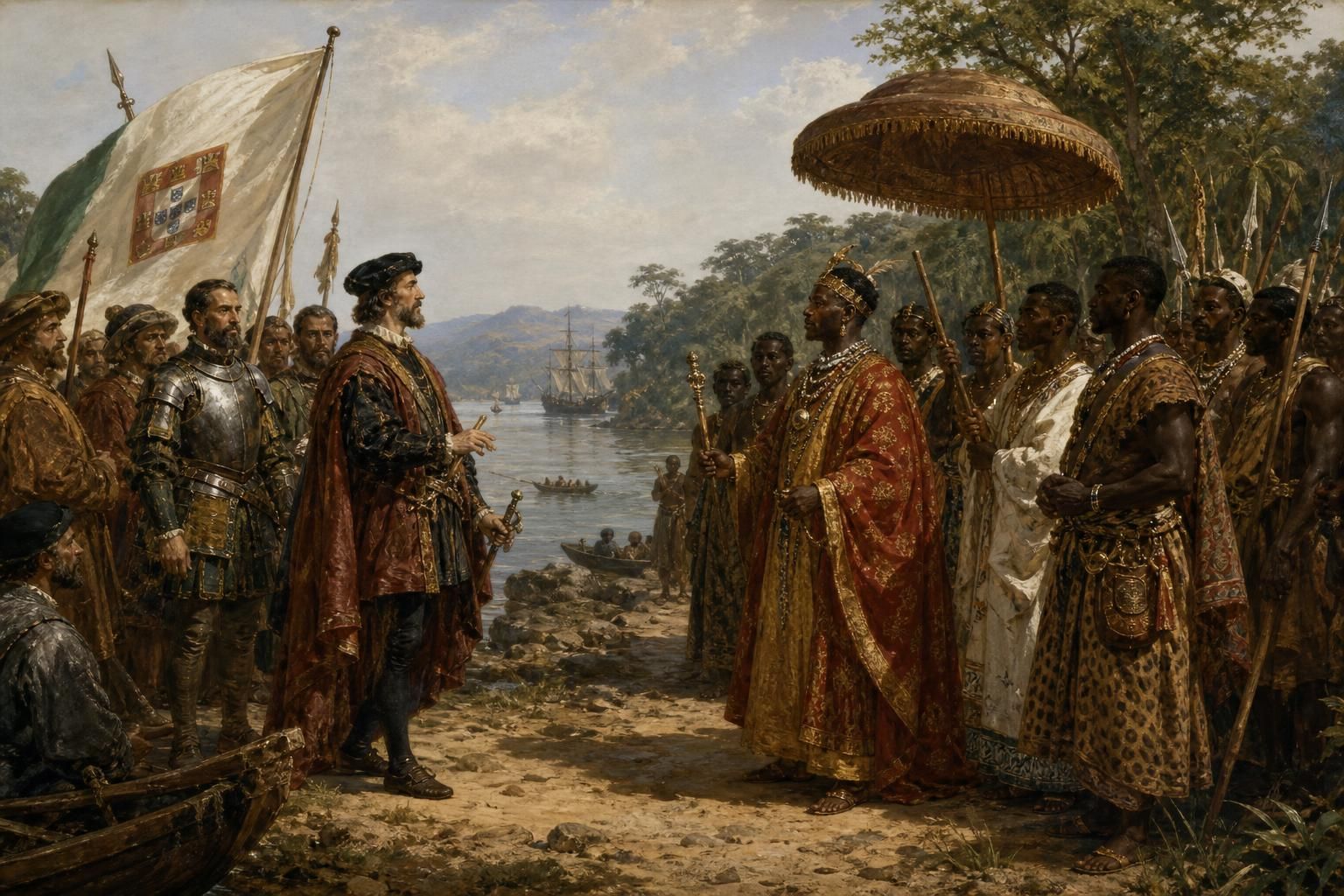 objevte historické a kulturní spojení mezi portugalskem a kongem, které propojilo dva odlišné světy prostřednictvím bohatých tradic a dějin.
