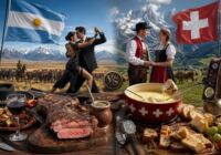 Argentinsko vs Švýcarsko: Souboj kultur a chutí