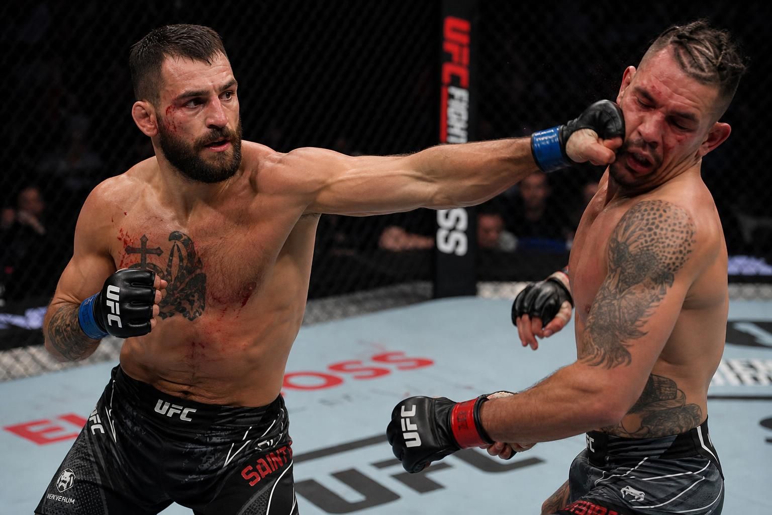 benoît saint-denis: legenda smíšených bojových umění, která představuje jeho cestu a úspěchy v mma.