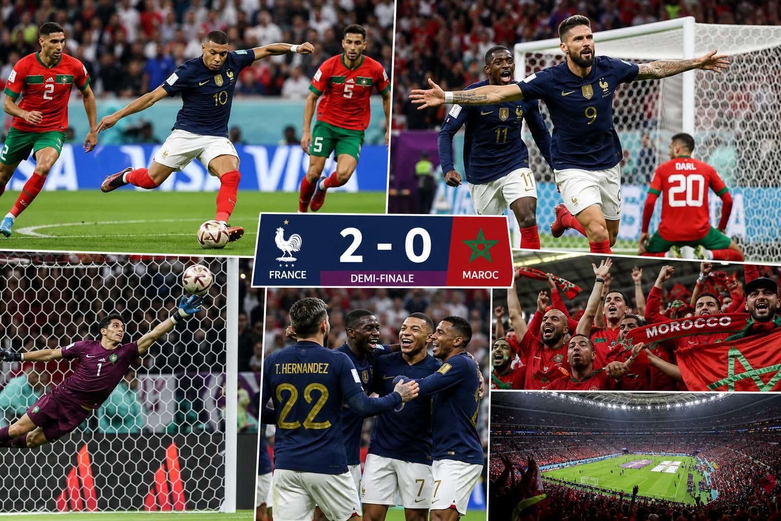 sledujte napínavý fotbalový zápas mezi francií a marokem. kdo získá vítězství a ovládne hřiště? připravte se na skvělou sportovní podívanou!