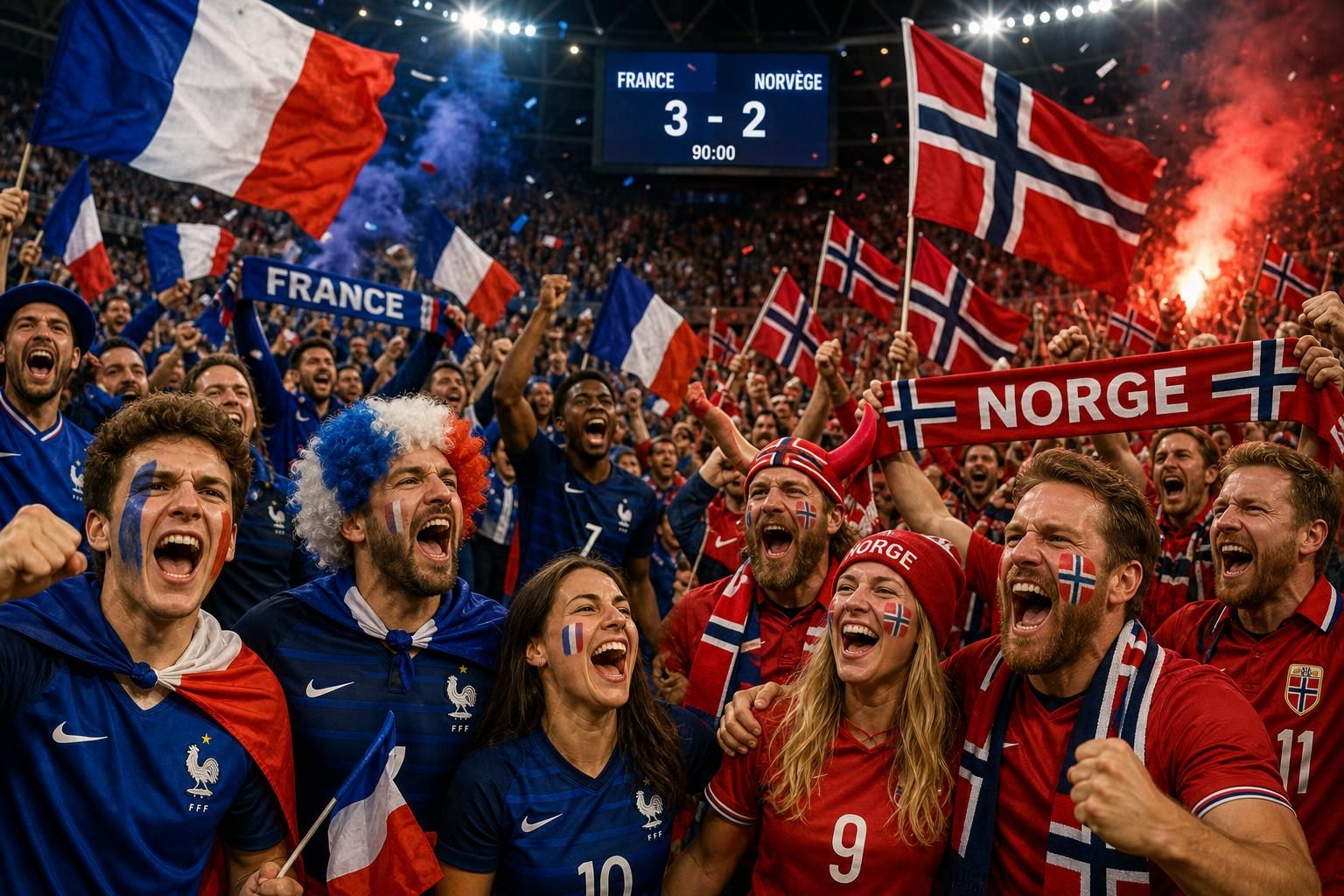 francie vs norsko: napínavý souboj mezi dvěma evropskými giganty v srdci sportu. sledujte nejlepší týmy v akci!