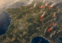 Interaktivní mapa požárů ve Francii: Sledujte aktuální ohniska a rizika