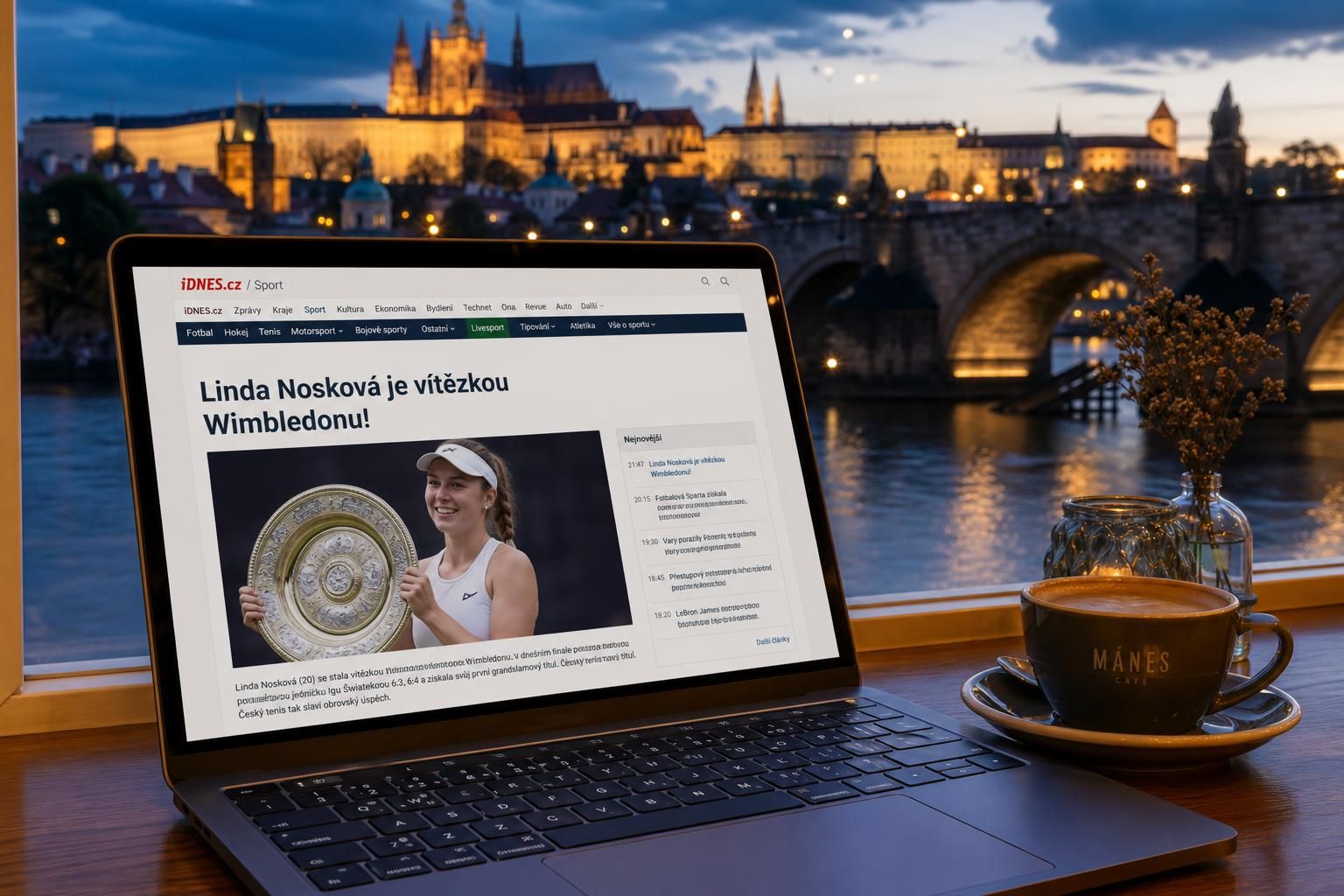 linda nosková se stala vítězkou ženské dvouhry na wimbledonu, zaznamenala významný úspěch v tenisovém světě a potvrdila svůj talent na prestižním turnaji.
