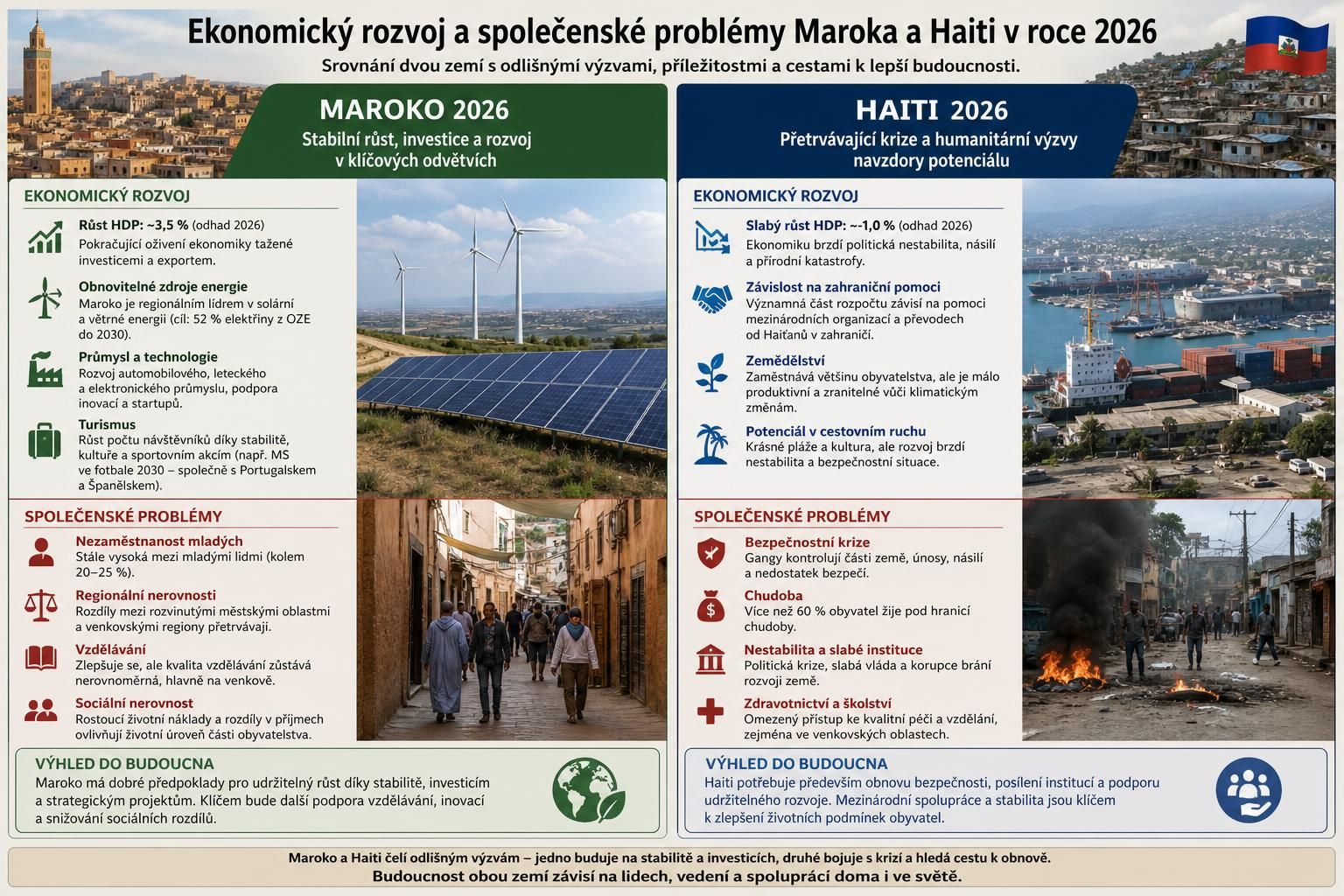 poznejte unikátní spojení maroka a haiti, dvou kultur a světů propojených bohatou historií a nadějí do budoucnosti.