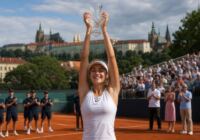 Nastupující hvězda WTA: Teenagerka slaví první titul v Praze