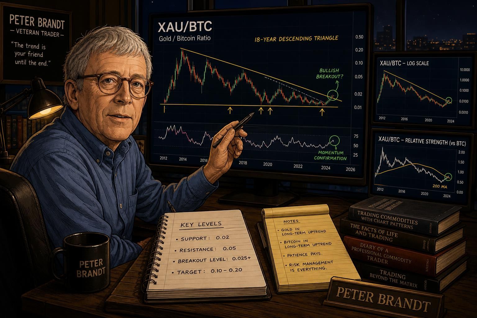 peter brandt zvažuje prodej svých bitcoinů a investici do zlata. objevte důvody, které stojí za jeho rozhodnutím a co to může znamenat pro trh s kryptoměnami a drahými kovy.