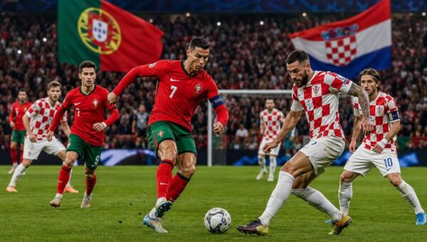 Portugalsko versus Chorvatsko: Souboj evropských fotbalových gigantů