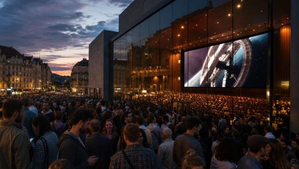 Pražský vzácný 70mm IMAX přitahuje tisíce Evropanů na Nolanovu ‚Odysseu