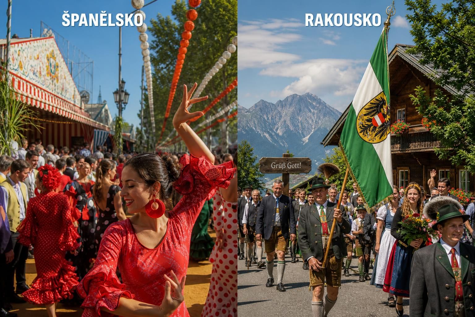 objevte fascinující srovnání španělska a rakouska, kde se setkávají bohaté kultury a tradice v neuvěřitelném souboji zvyků, gastronomie a historie.
