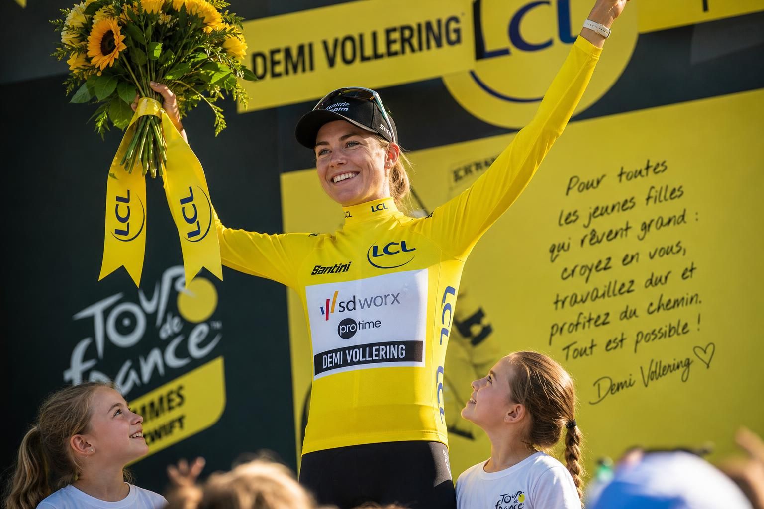 objevte příběh demi vollering, rychle se stávající hvězdy cyklistiky, a její vzestup na vrchol světového pelotonu.