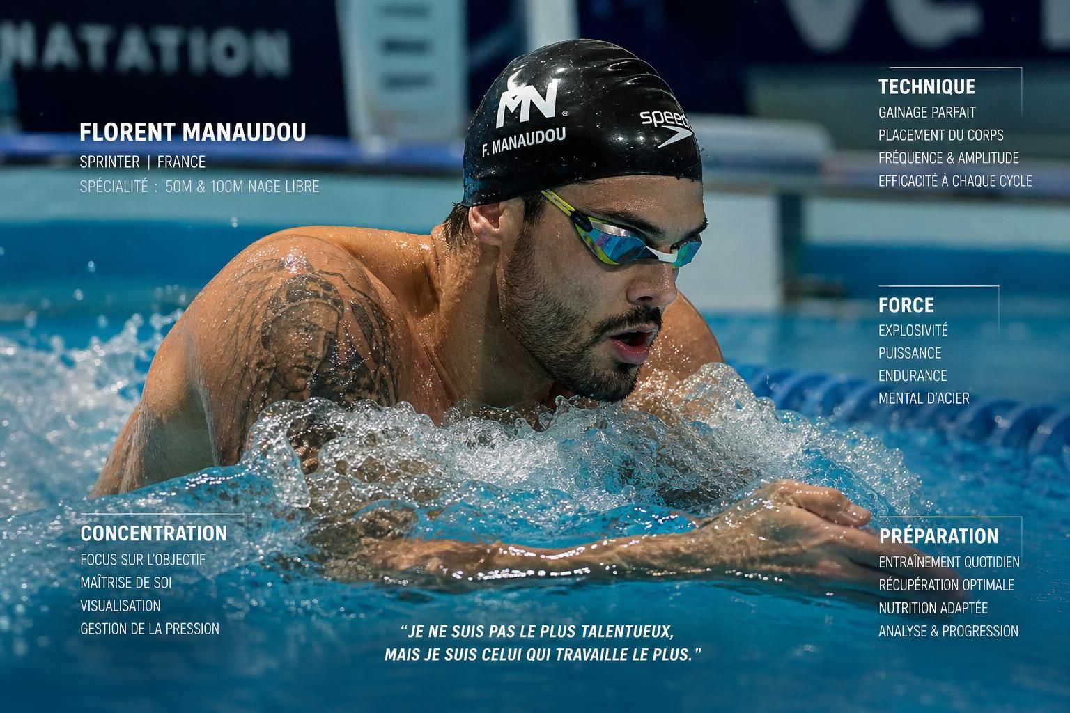 objevte inspirující příběh florenta manaudoua, legendy světa plavání, jeho úspěchy a cestu k vrcholu sportu.