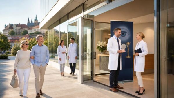 Sandonia získává cenu WhatClinic 2025 za oční chirurgii v Praze