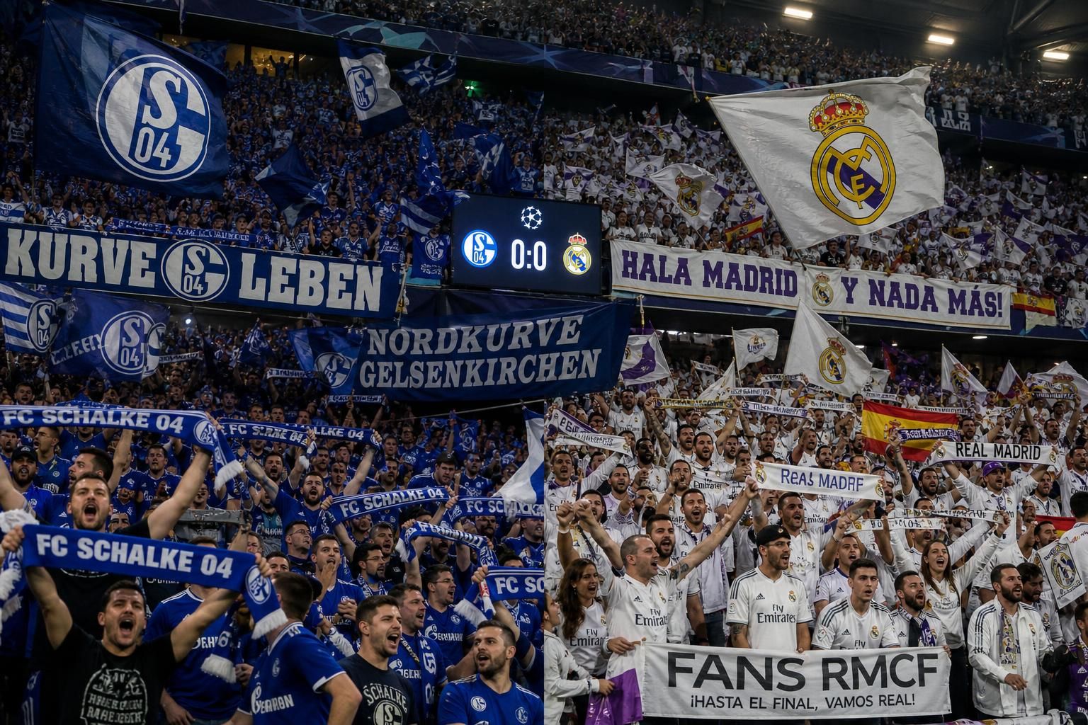 zažijte nezapomenutelný souboj titánů mezi schalke a real madrid v napínavém utkání plném skvělých momentů a vrcholového fotbalu.