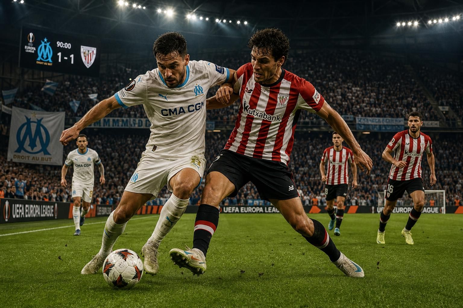 napínavý zápas mezi marseille a athletic bilbao: sledujte souboj dvou fotbalových gigantů plný emocí a skvělých momentů.