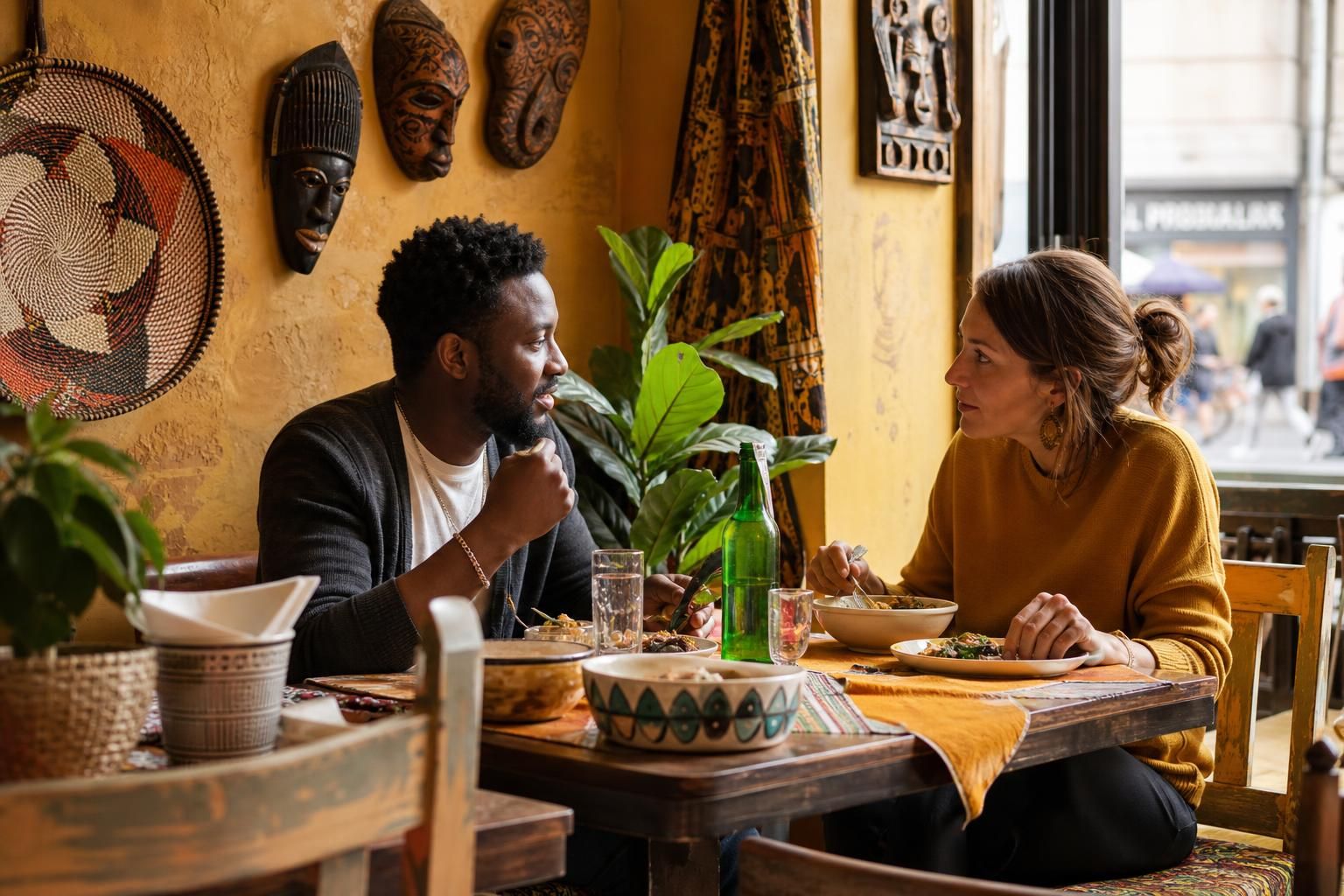 objevte nejlepší africkou restauraci v praze s autentickou kuchyní, přátelskou atmosférou a unikátními chutěmi afriky.