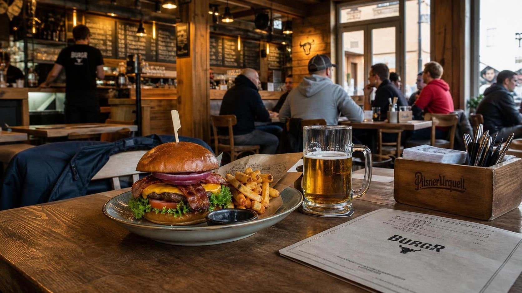 objevte nejlepší burger v praze – šťavnaté maso, čerstvé ingredience a nezapomenutelná chuť přímo v srdci města.
