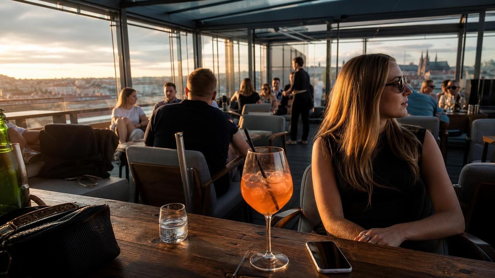 objevte nejlepší rooftop bar v praze s úžasným výhledem, skvělou atmosférou a širokým výběrem nápojů. ideální místo pro relaxaci a večerní zábavu.