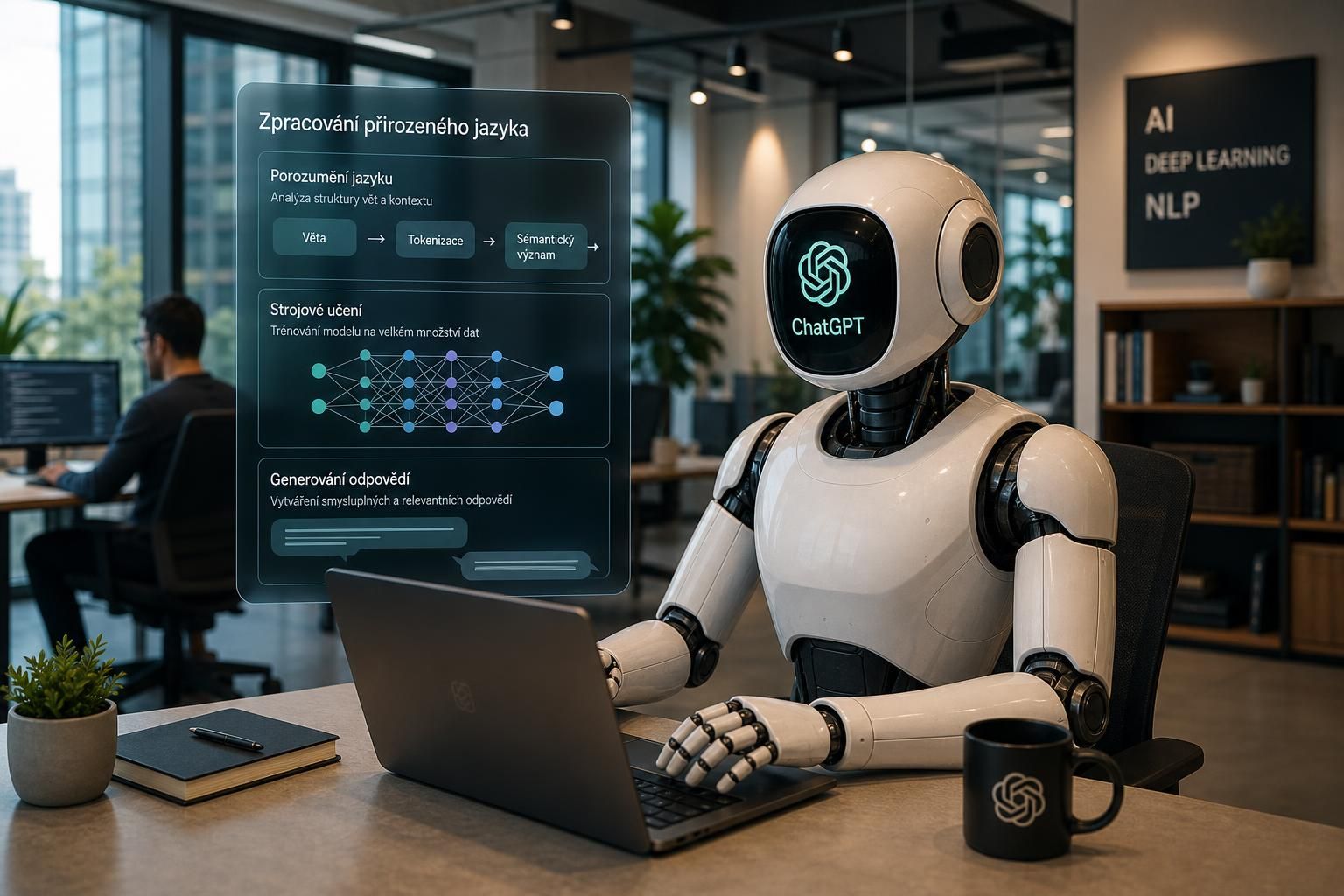 objevte chatgpt, vašeho inteligentního virtuálního asistenta, který vám pomůže s odpověďmi, nápady a úkoly rychle a efektivně.