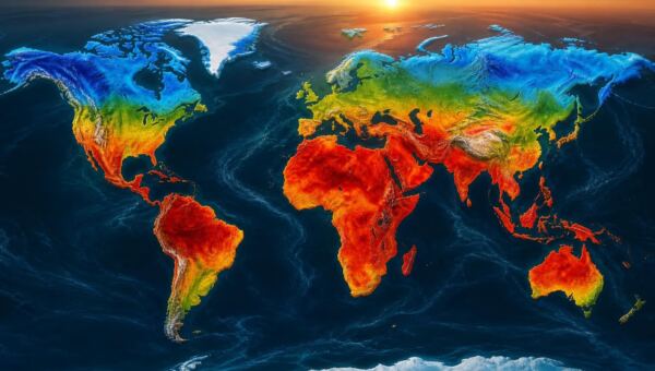 Globální předpověď teplot ve Fahrenheit