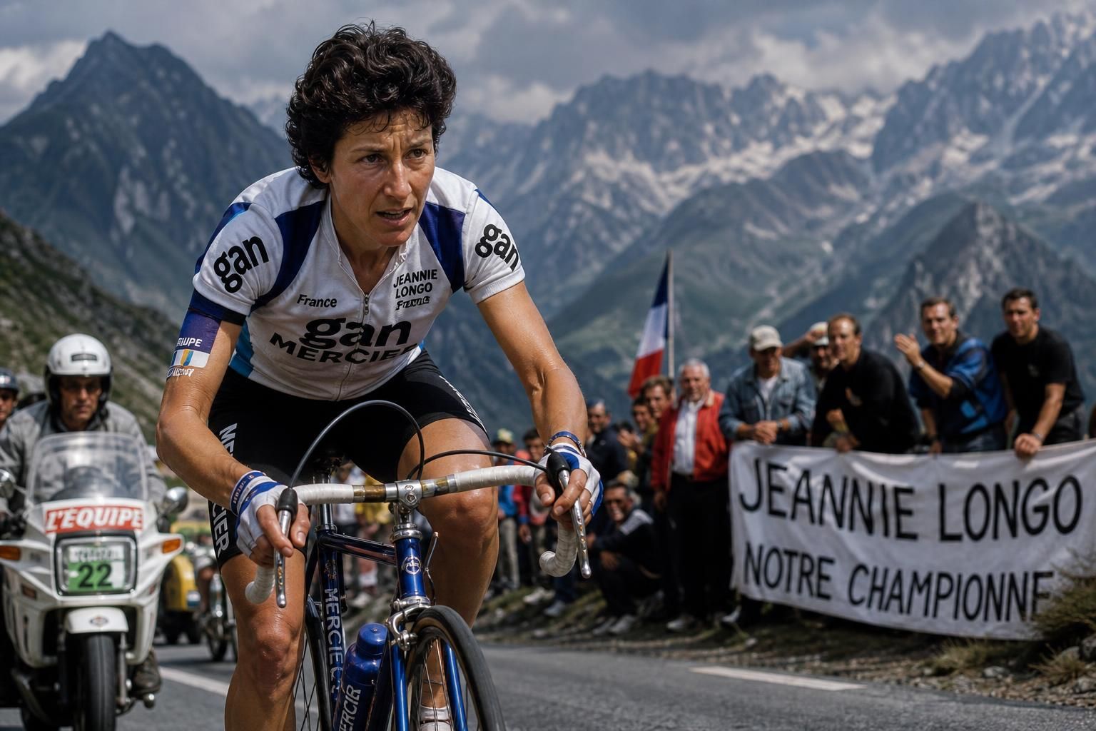 objevte život a úspěchy jeannie longo, legendy francouzské silniční cyklistiky, která se stala ikonou sportu díky svým rekordům a vítězstvím.