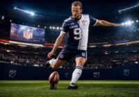 Kapitan Anglie Harry Kane plánuje spojit angažmá v MLS s rolí kickerem v NFL