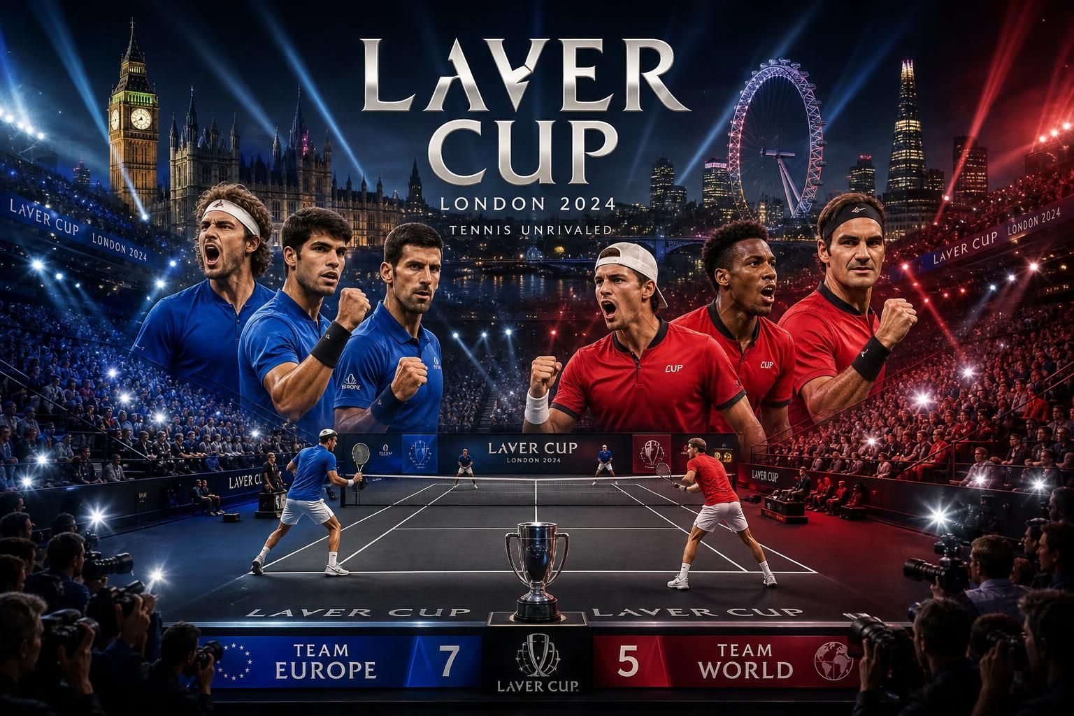 laver cup v londýně začíná a představuje vzrušující tenisové souboje. objevte, proč je dalším cílem intuit dome v los angeles a co to znamená pro budoucnost tohoto prestižního turnaje.