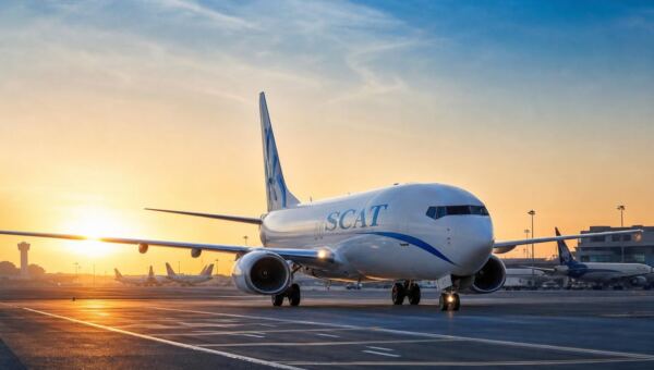 SCAT Airlines zavádí novou linku z Shymkentu do Singapuru s mezipřistáním v Sanya