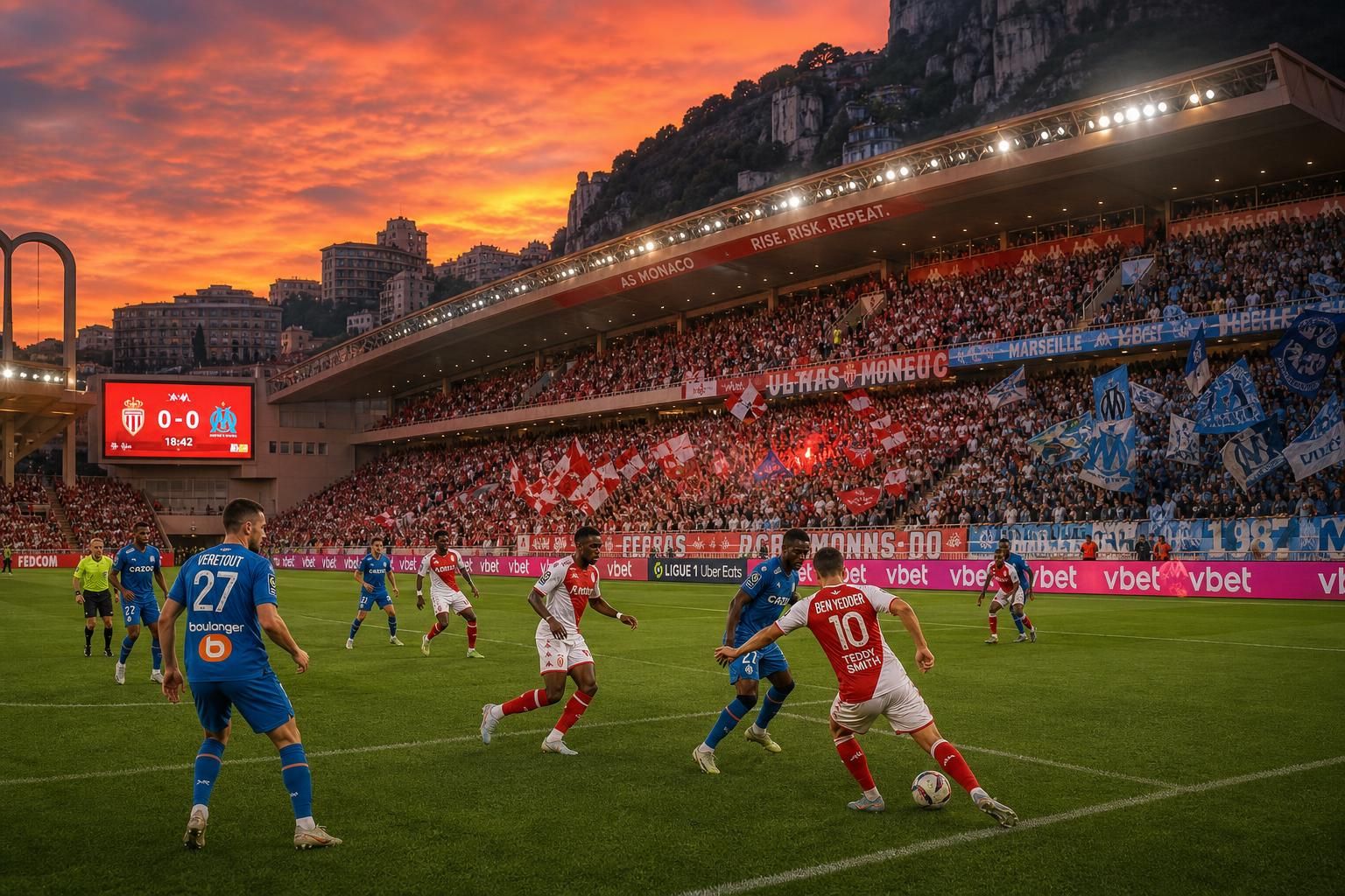 napínavý zápas mezi monakem a marseille rozhodne, kdo bude králem francouzského fotbalu. sledujte souboj gigantů a buďte u toho!