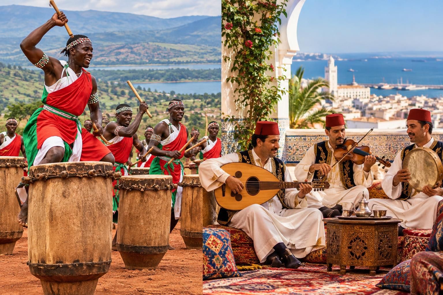 poznejte burundi a alžírsko – dva africké státy, jejichž odlišná historie, kultura, tradice i krajina odhalují rozmanitost afrického kontinentu.