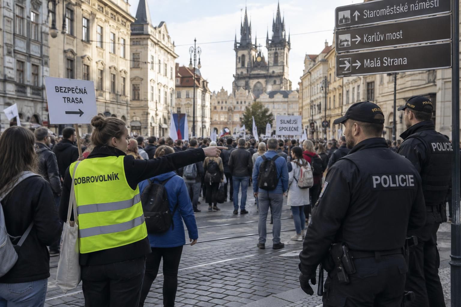 demonstrace dávají občanům prostor vyjádřit své názory ve veřejném prostoru a společně upozornit na důležitá témata.