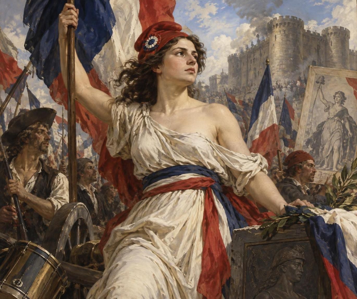 objevte původ jména marianne a zjistěte, jak se toto ženské jméno stalo symbolem francie a její republikánské identity.